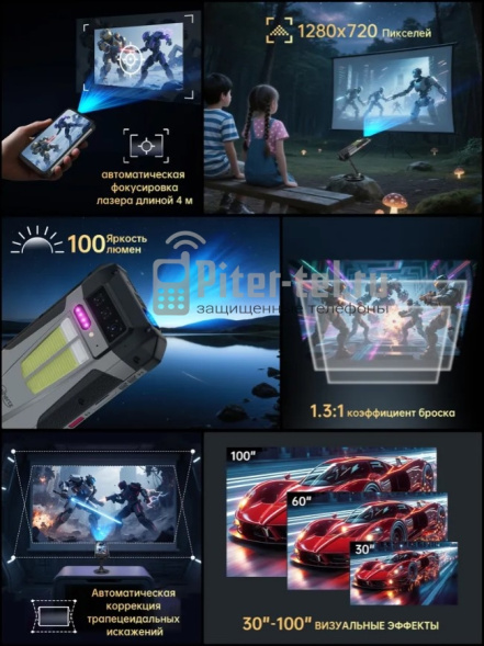 Смартфон Unihertz TANK 4 12/512Gb