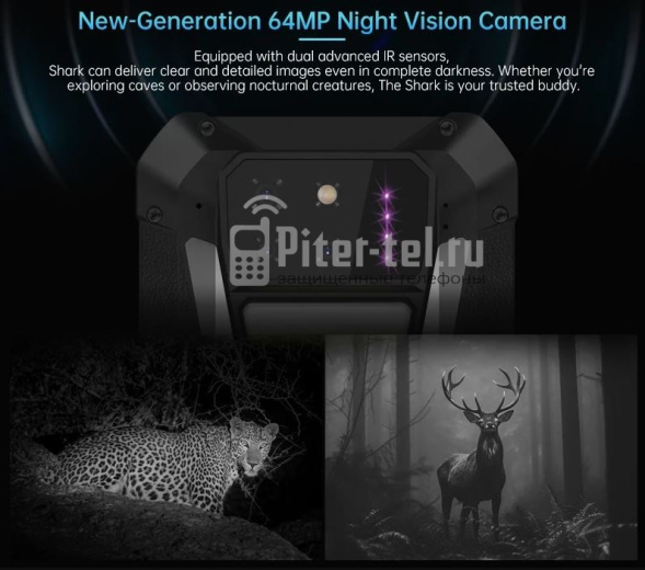 Смартфон Unihertz 8849 Shark 5G 12/256Gb