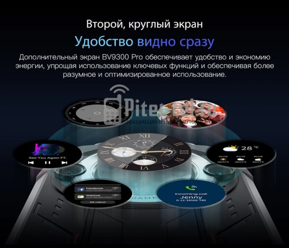 Смартфон Blackview BV9300 Pro 8/256Gb Black