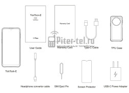 Смартфон Unihertz TickTock-E 4/64Gb Black