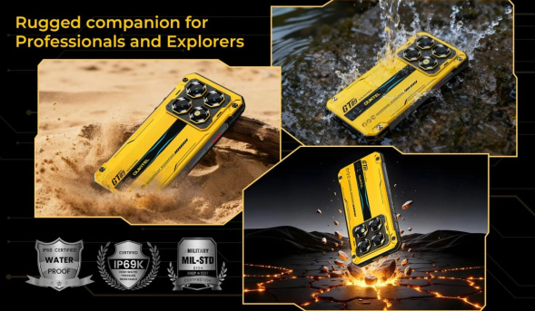 Смартфон Oukitel WP60 16/512Gb Yellow