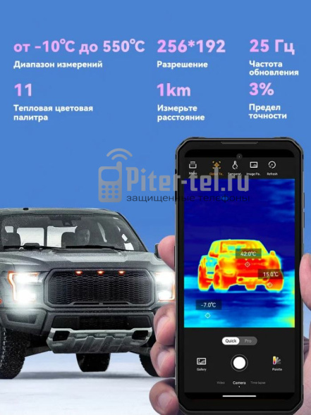 Смартфон Oukitel IIIF150 Raptor 12/256Gb Amethyst Metallic