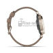 Умные часы Garmin Lily 2 Classic Cream Gold/Coffee Fabric с кофейным ремешком