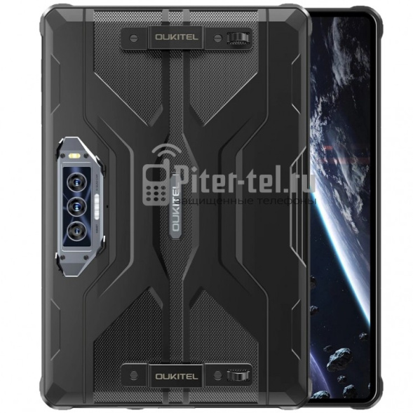 Планшет Oukitel RT8 6+6/256Gb Black с подставкой